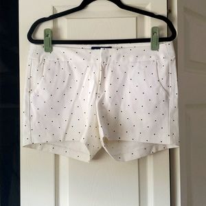 Old Navy White and Black Shorts
